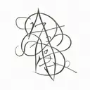 A friend loves at all times, and a brother is born for a difficult time. Proverbs 17:17 (in japanese symbols)  tattoo design idea