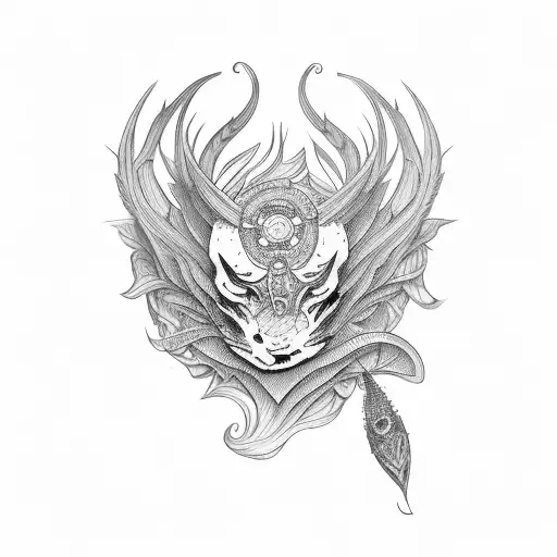 dissociation tattoo design idea