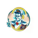 Robin tattoo design idea