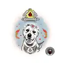 underworld dog with ades tattoo design idea