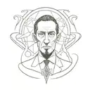 lovecraft tattoo design idea