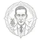 lovecraft tattoo design idea