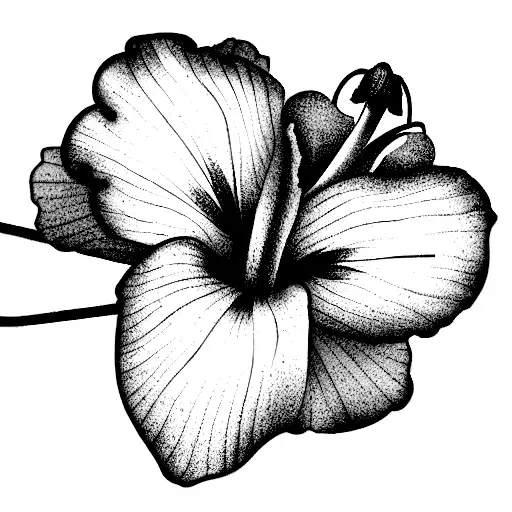 snapdragon, Himalayan blue poppy, and Gladiolus tattoo design idea