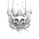 Brazil and US tattoo design idea