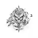 Brazil and US tattoo design idea