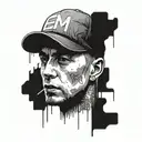 Eminem tattoo design idea