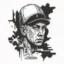Eminem tattoo design idea