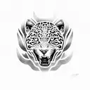 jaguar tattoo design idea