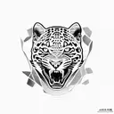 jaguar tattoo design idea