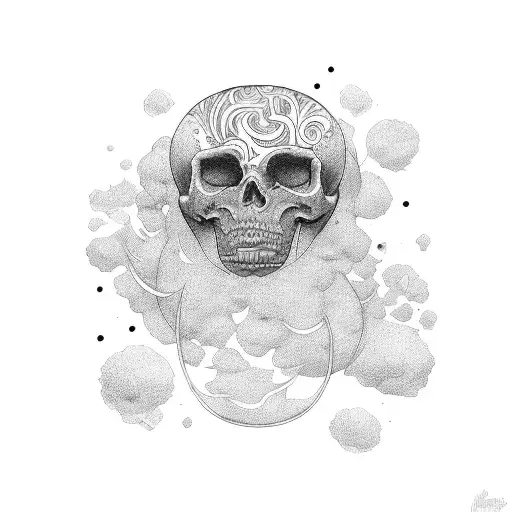 the goal is to die with memories not with dreams tattoo design idea