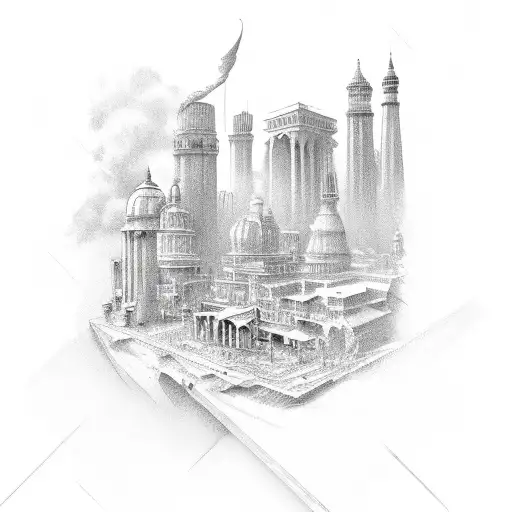 just the letters of indiana tattoo design idea