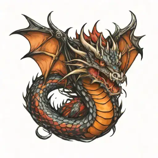 smaug the dragon for your tattoo design tattoo design idea