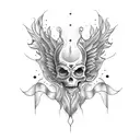 llorona tattoo design idea