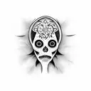 llorona tattoo design idea