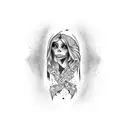 llorona tattoo design idea