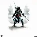 assassins creed tattoo design idea