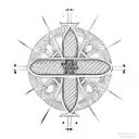 Orthodox crosses tattoo design idea