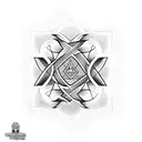 Orthodox crosses tattoo design idea