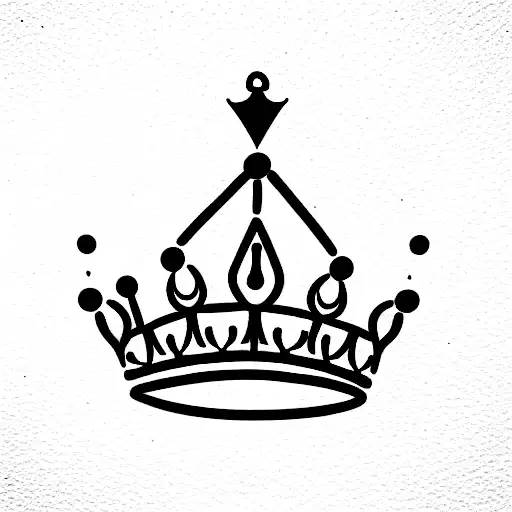 Queen's Crown tattoo design idea