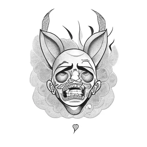 lil Uzi vert tattoo design idea