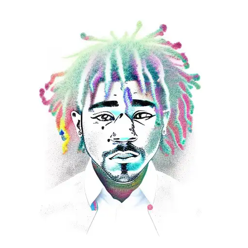 lil Uzi vert tattoo design idea