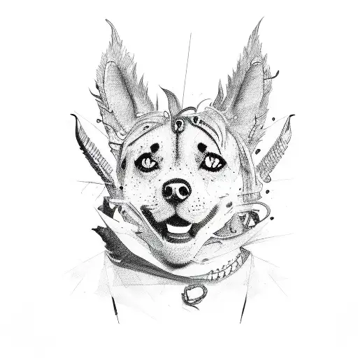 lil Uzi vert tattoo design idea