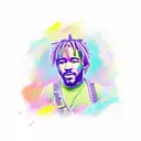 lil Uzi vert tattoo design idea