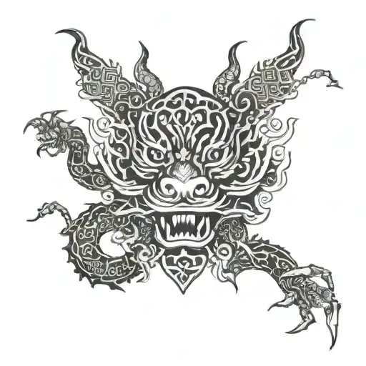 walter in chinese tattoo design idea