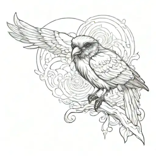 edgar allen poe inspired  tattoo design idea