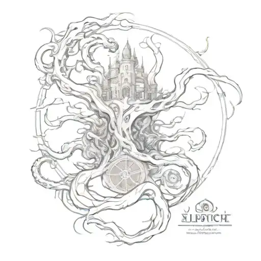 eldritch horror tattoo design idea