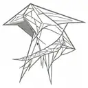 pyramid head tattoo design idea