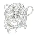 eldritch horror tattoo design idea