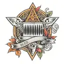 razor blade  tattoo design idea