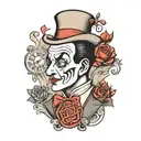 mime and seven deadly sins tattoo design idea