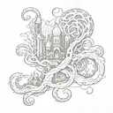 eldritch horror tattoo design idea