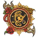 libra taurus and Scorpio   tattoo design idea