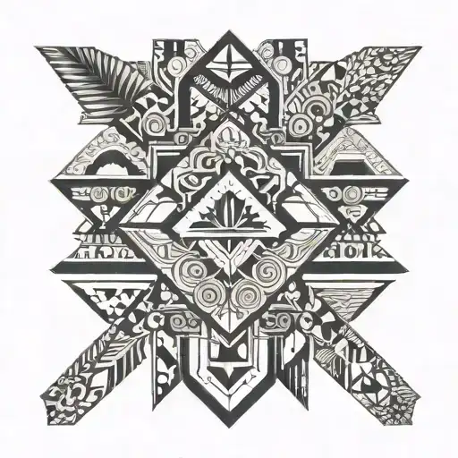 Polynesia for caviar tattoo design idea