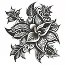 Polynesia tattoo design idea