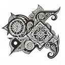 Polynesia tattoo design idea