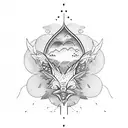 sunrise tattoo design idea