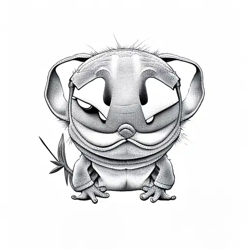 Lilo and Stich  tattoo design idea