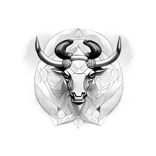Taurus  tattoo design idea