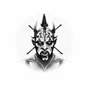 darth maul tattoo design idea