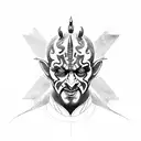 darth maul tattoo design idea