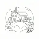 She’s got small town problems                                               I’ve got bigger dreams  tattoo design idea