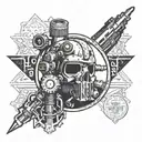 Fallout New Vegas tattoo design idea