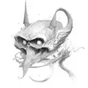 WIZARD tattoo design idea