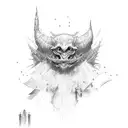 WIZARD tattoo design idea