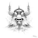 WIZARD tattoo design idea