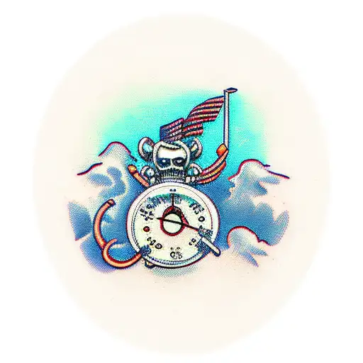 sleep paralysis  tattoo design idea